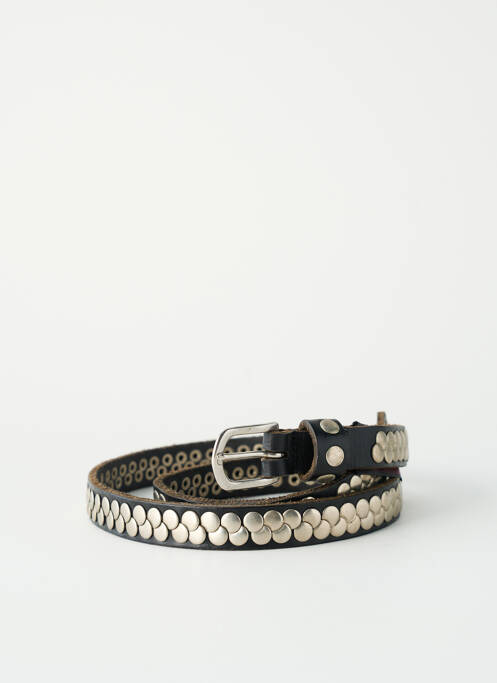 Ceinture noir PIECES pour femme
