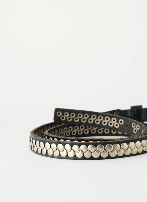 Ceinture noir PIECES pour femme