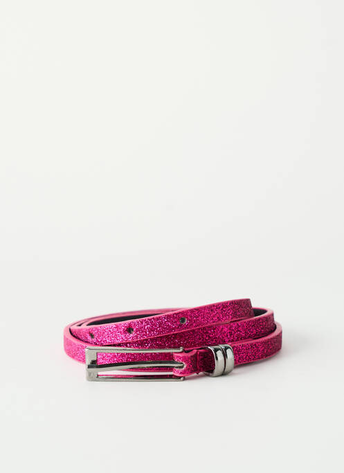 Ceinture rose AB STUDIO pour femme