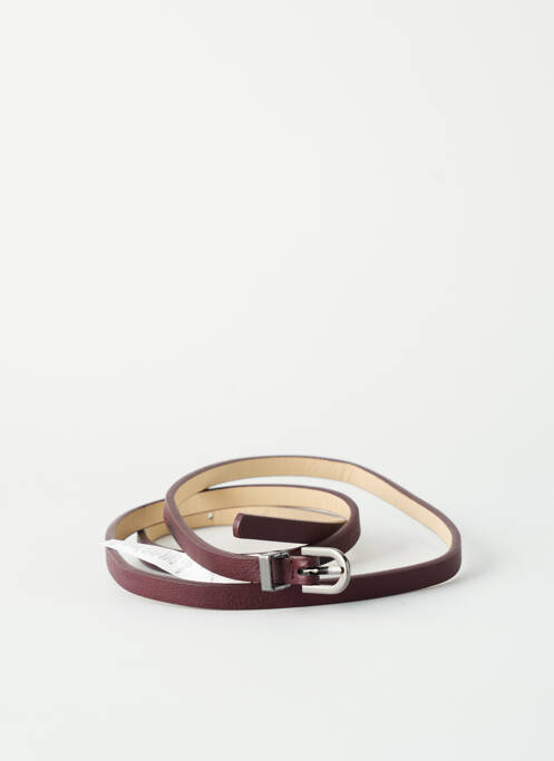 Ceinture marron PIECES pour femme