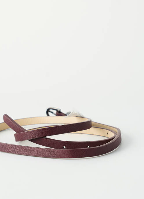 Ceinture marron PIECES pour femme