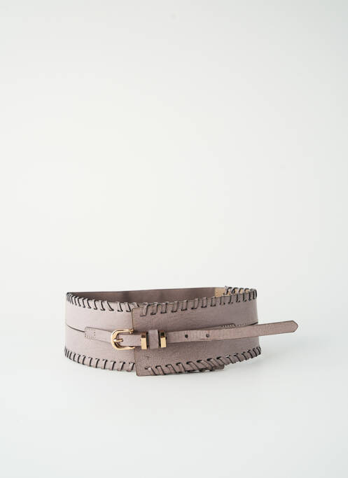 Ceinture gris PIECES pour femme