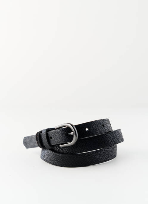 Ceinture noir PIECES pour femme