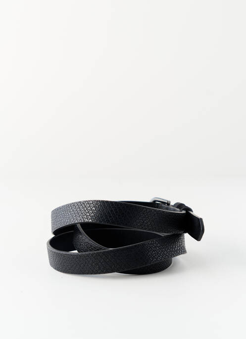 Ceinture noir PIECES pour femme