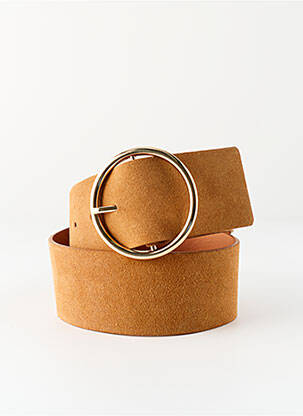 Ceinture marron PIECES femme