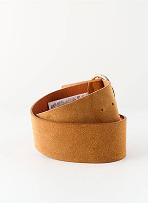 Ceinture marron PIECES femme