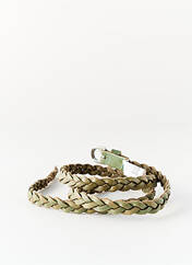 Ceinture vert PIECES pour femme seconde vue