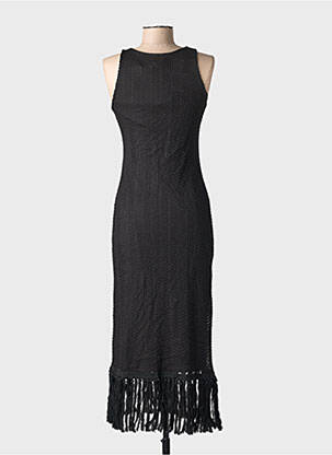 Robe longue noir ASTRID BLACK LABEL femme