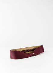 Ceinture rouge PIECES pour femme seconde vue