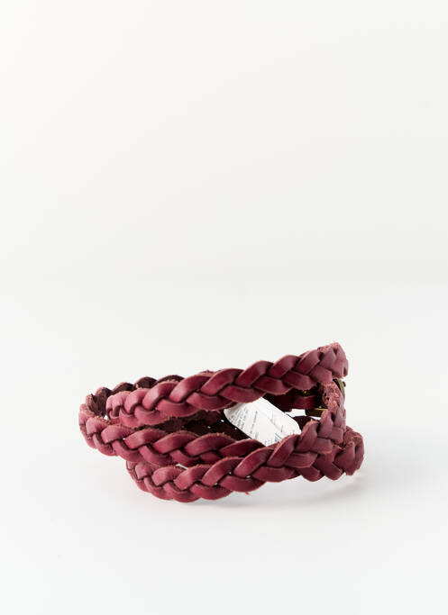 Ceinture rouge PIECES pour femme