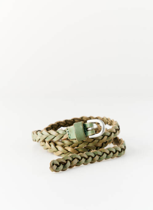 Ceinture vert PIECES pour femme