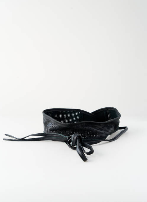 Ceinture noir PIECES pour femme