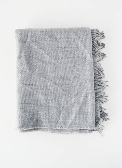 Echarpe gris PIECES pour femme