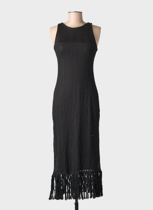 Robe longue noir ASTRID BLACK LABEL femme