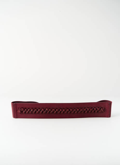 Ceinture rouge PIECES pour femme