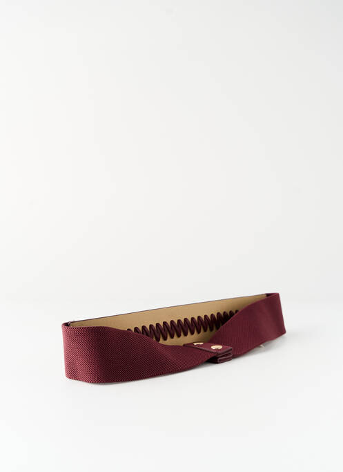 Ceinture rouge PIECES pour femme