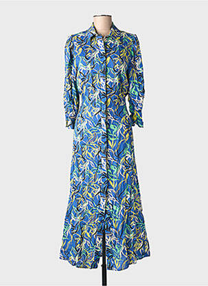 Robe longue bleu DEUX. BY ELINE DE MUNCK femme