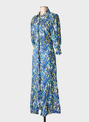 Robe longue bleu DEUX. BY ELINE DE MUNCK femme