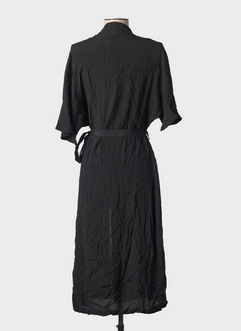 Robe mi-longue noir DEUX. BY ELINE DE MUNCK femme