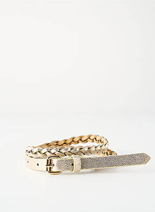 Ceinture or PIECES pour femme