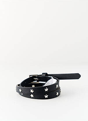 Ceinture noir PIECES femme