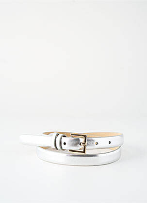 Ceinture argent PIECES femme