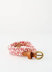 Ceinture rouge PIECES pour femme seconde vue