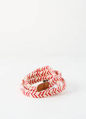 Ceinture rouge PIECES pour femme seconde vue