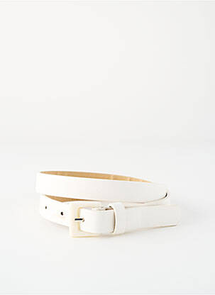 Ceinture blanc PIECES femme