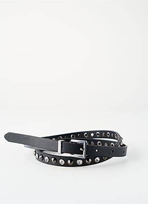 Ceinture noir PIECES pour femme