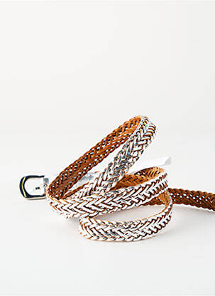Ceinture argent PIECES femme