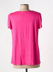T-shirt rose MULTIPLES femme seconde vue