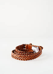 Ceinture marron PIECES pour femme seconde vue