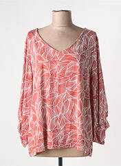 Top orange MULTIPLES femme seconde vue