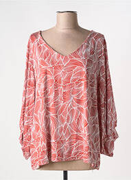 Top orange MULTIPLES femme