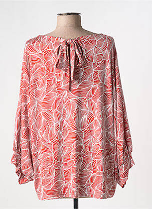 Top orange MULTIPLES femme