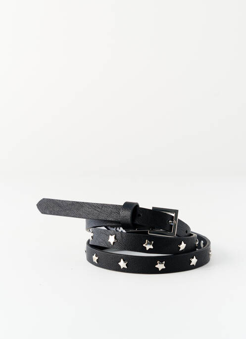 Ceinture noir PIECES pour femme