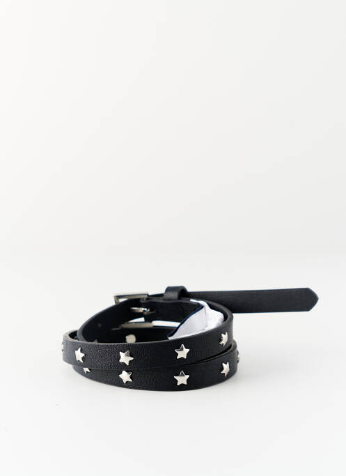 Ceinture noir PIECES pour femme