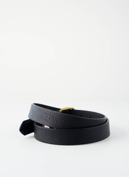 Ceinture noir PIECES pour femme