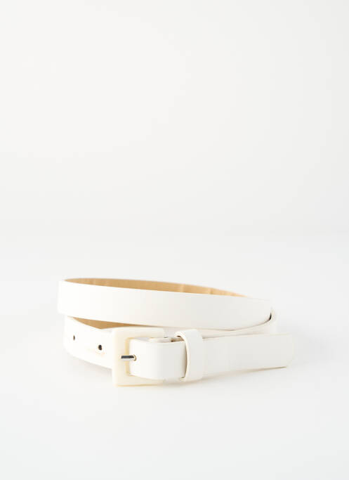 Ceinture blanc PIECES femme