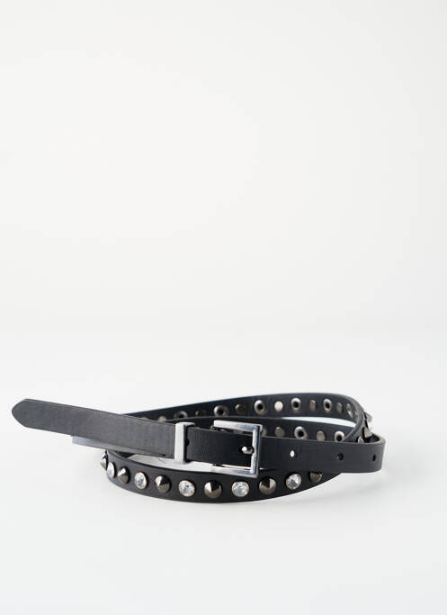 Ceinture noir PIECES pour femme