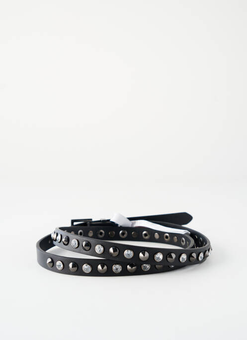 Ceinture noir PIECES pour femme