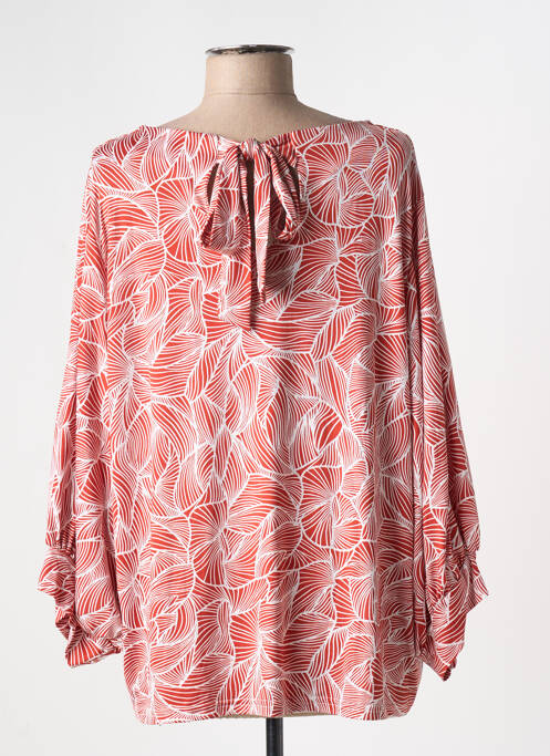 Top orange MULTIPLES femme