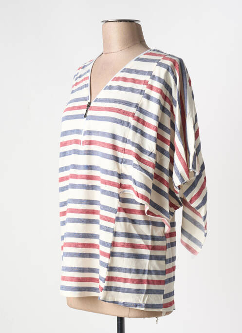 Top bleu MULTIPLES femme