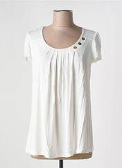 T-shirt blanc MULTIPLES femme seconde vue