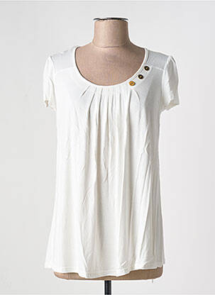 T-shirt blanc MULTIPLES femme