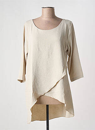 Top beige MULTIPLES femme