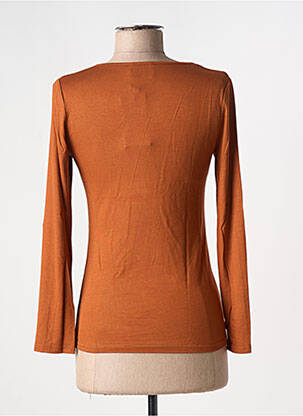 T-shirt marron MULTIPLES femme