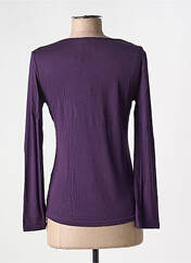 T-shirt violet MULTIPLES femme seconde vue