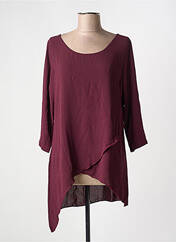 Top violet MULTIPLES femme seconde vue